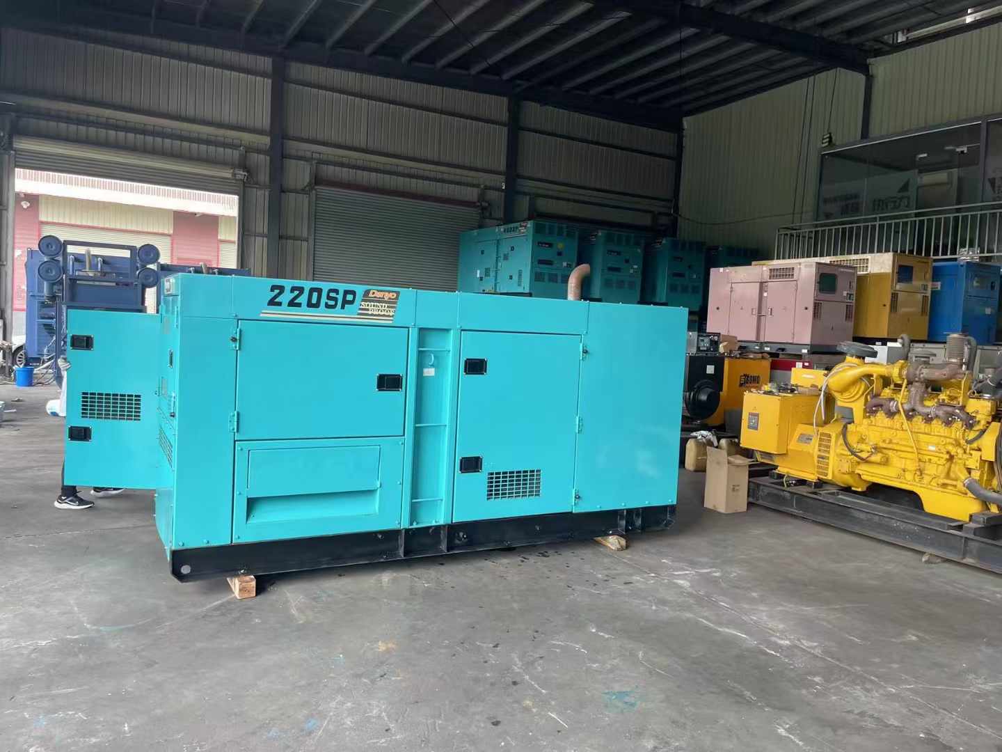 张北600kW柴油发电机组带载能力？